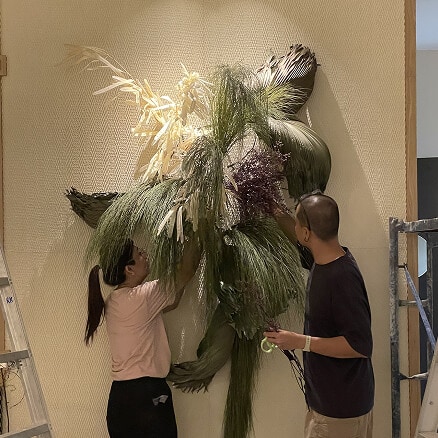 Dried Floral Installation