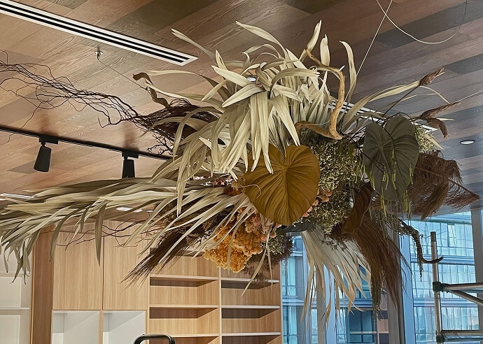 Dried Floral Installation